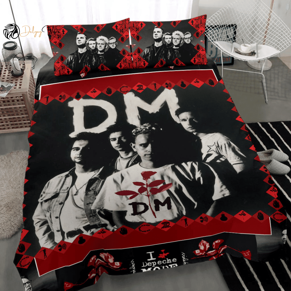 Depeche Mode Bedding Set Decor Gift For Men Women Decor Gift For Men Women CH