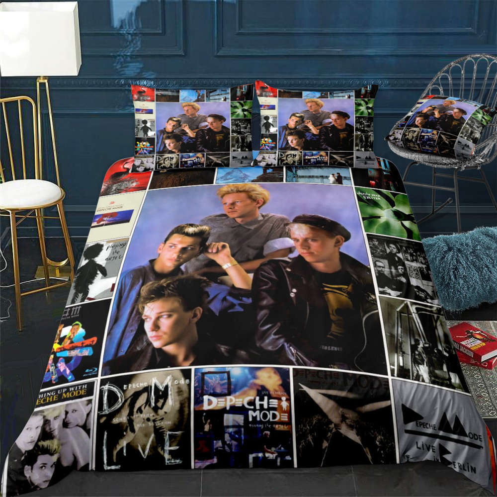 Depeche Mode Lover Bedding Set Decor Gift For Men Women Decor Gift For Men Women CH