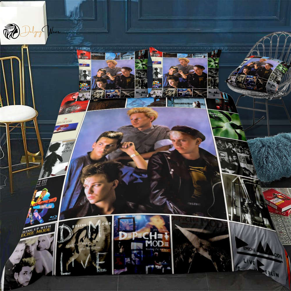 Depeche Mode Lover Bedding Set Decor Gift For Men Women Decor Gift For Men Women CH
