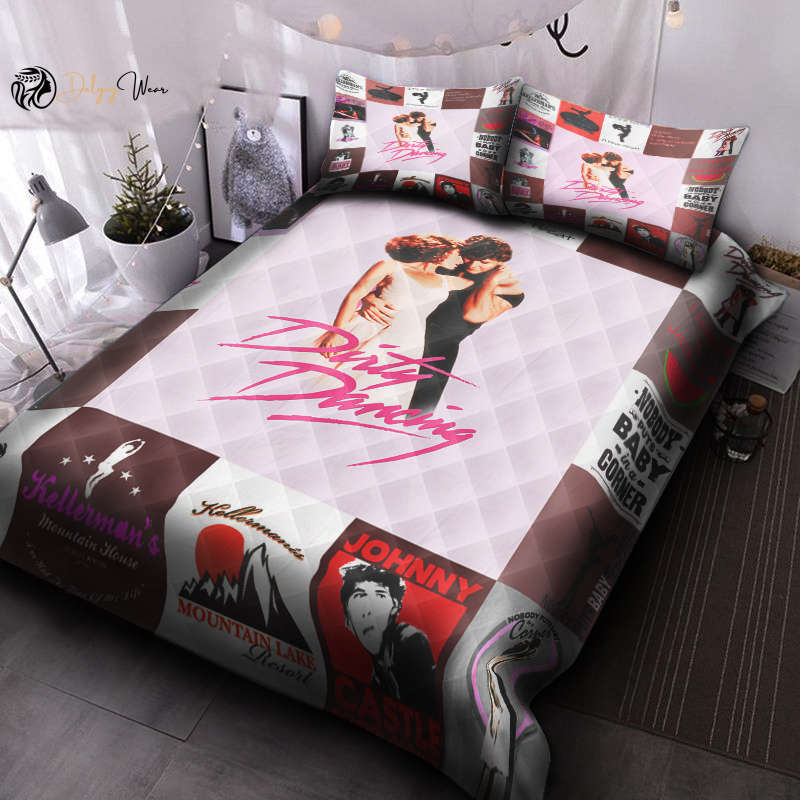 Dirty Dancing Quilt Bedding Set Decor Gift For Men Women Decor Gift For Men Women CH
