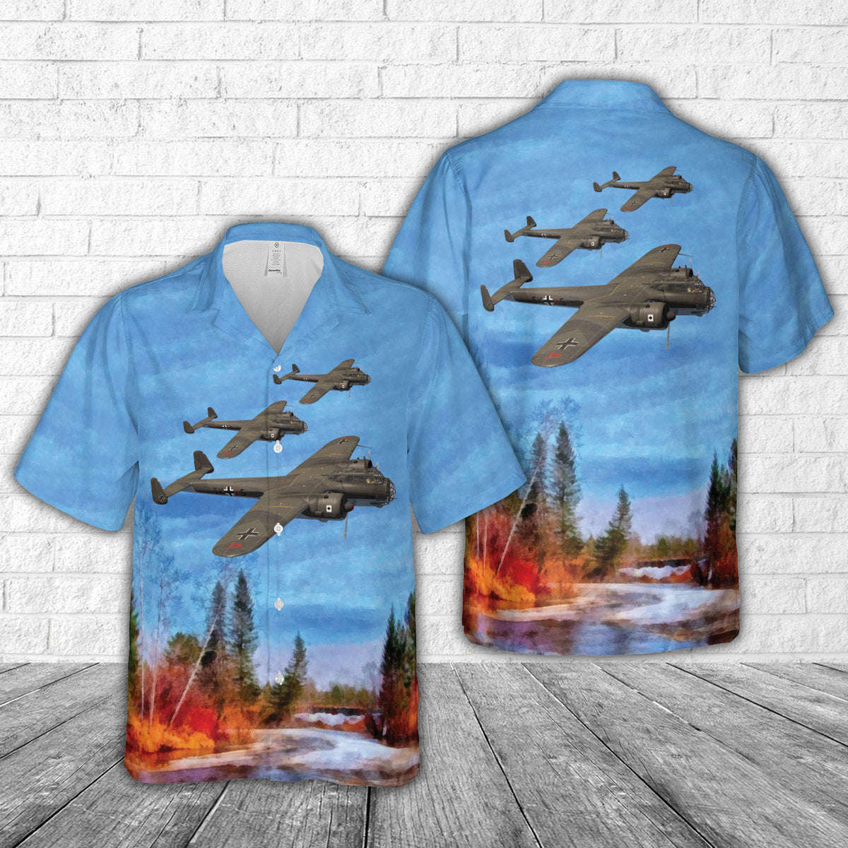 Dornier Do 17 WW2 Hawaiian Shirt Gift for Men Dad Father Gift for Men Dad Father