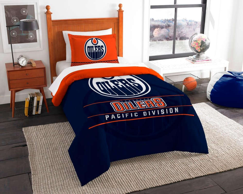 Edmonton Oilers 1 Bedding Set Decor Gift For Men Women Decor Gift For Men Women G95 Edmonton Oilers 1 Bedding Set Decor Gift For Men Women Decor Gift For Men Women G95
