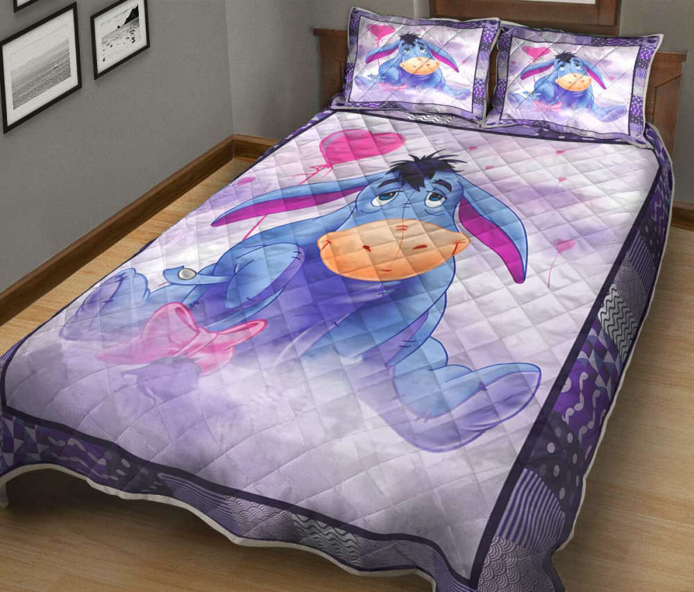 Eeyore Cute Love Quilt Bedding Set Decor Gift For Men Women Decor Gift For Men Women G95 Eeyore Cute Love Quilt Bedding Set Decor Gift For Men Women Decor Gift For Men Women G95