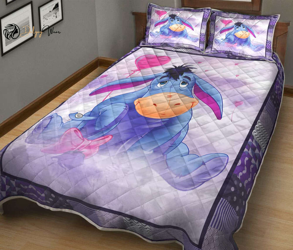 Eeyore Cute Love Quilt Bedding Set Decor Gift For Men Women Decor Gift For Men Women G95 Eeyore Cute Love Quilt Bedding Set Decor Gift For Men Women Decor Gift For Men Women G95