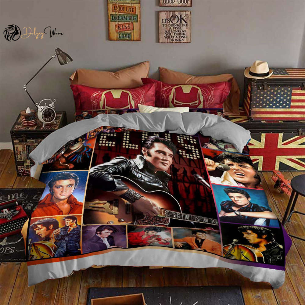 Elvis Presley 1a Bedding Set Decor Gift For Men Women Decor Gift For Men Women G95