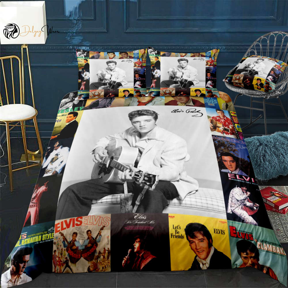 Elvis Presley 6a Bedding Set Decor Gift For Men Women Decor Gift For Men Women G95