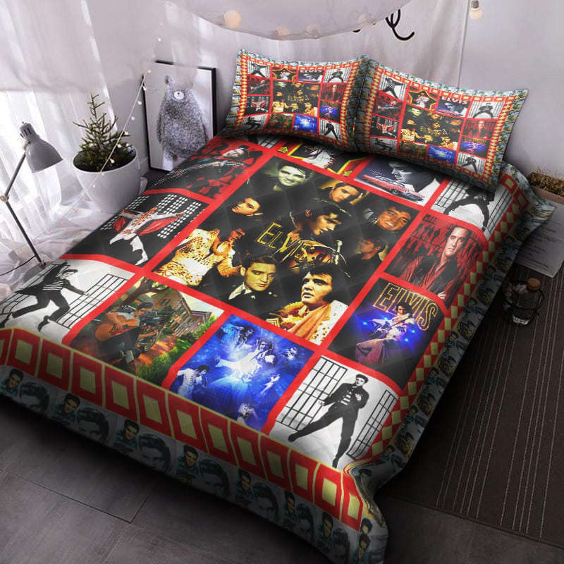 Elvis Presley Bedding Set Decor Gift For Men Women Decor Gift For Men Women G95