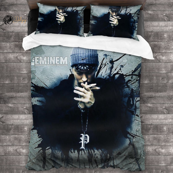 Eminem 1 Bedding Set Decor Gift For Men Women Decor Gift For Men Women G95
