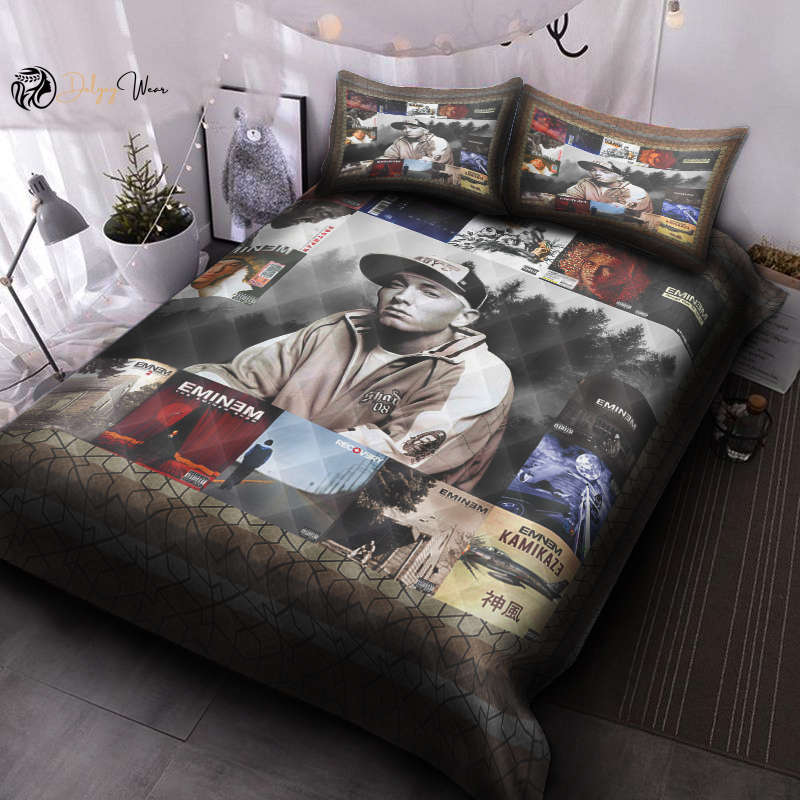 Eminem Bedding Set Decor Gift For Men Women Decor Gift For Men Women G95