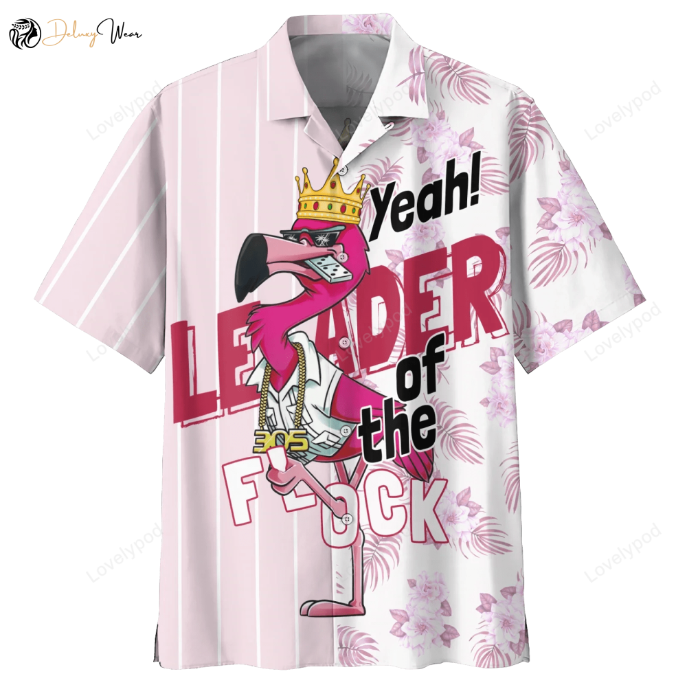 Flamingo Hawaiian Shirt: Stylish Unisex Summer Attire – Shop Now!