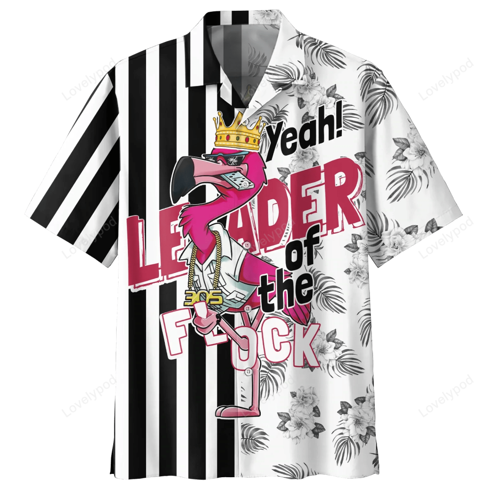 Flamingo Hawaiian Shirt: Stylish Unisex Summer Attire – Shop Now!