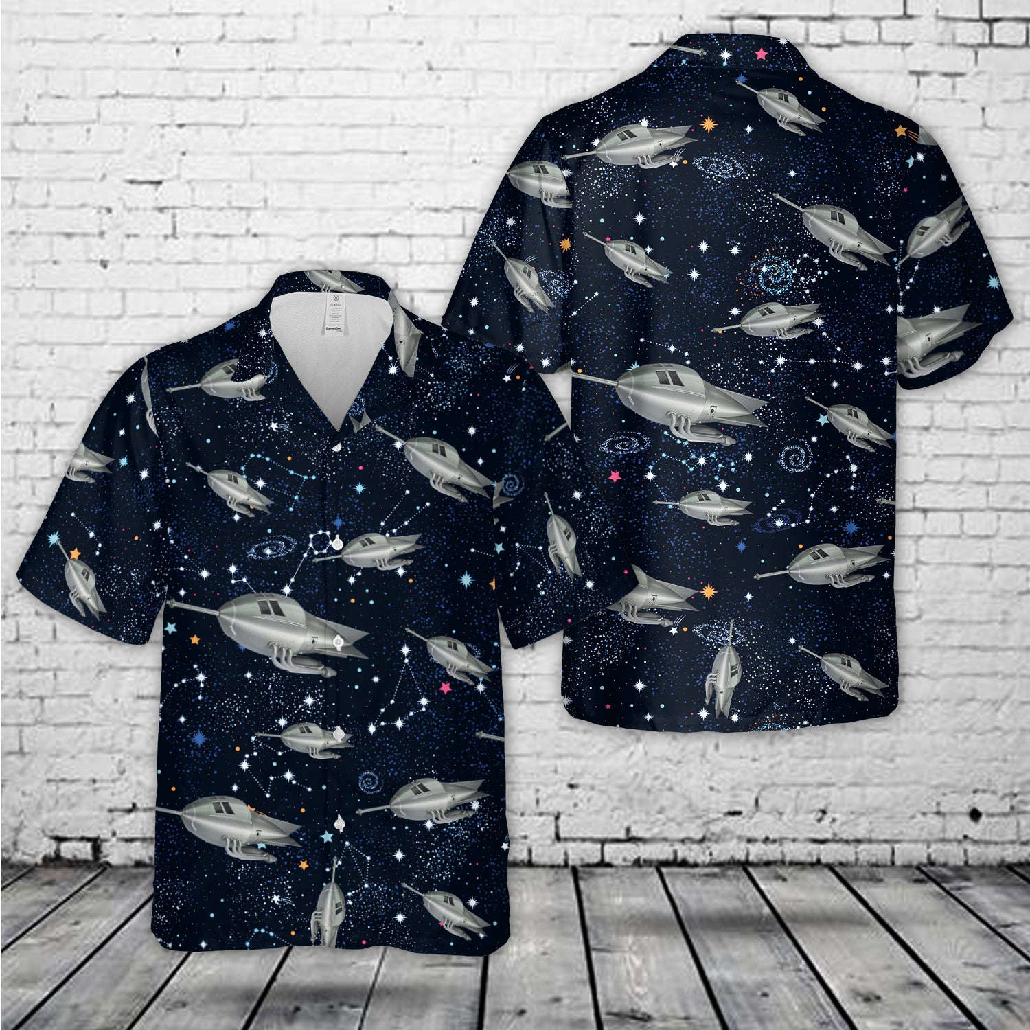 Flash Gordon 1936 Ming Bomber Mongo Rocket Ship Hawaiian Shirt Gift for Men Dad Father Gift for Men Dad Father