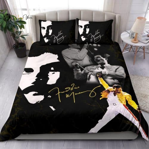 Freddie Mercury Bedding Set Decor Gift For Men Women Decor Gift For Men Women G95