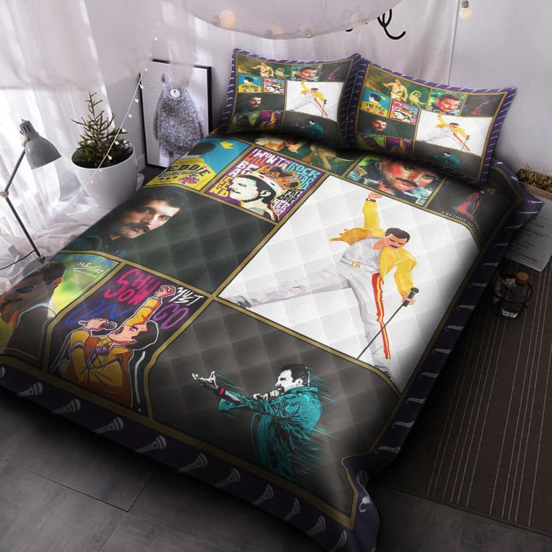 Freddie Mercury I Bedding Set Decor Gift For Men Women Decor Gift For Men Women G95