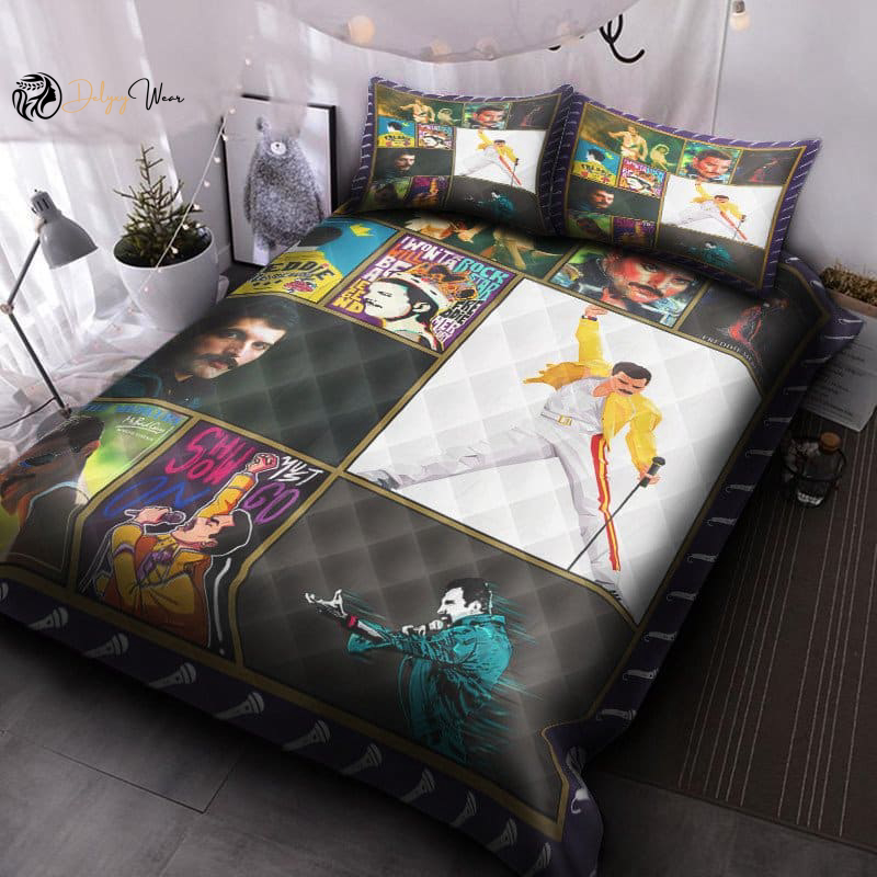 Freddie Mercury I Bedding Set Decor Gift For Men Women Decor Gift For Men Women G95