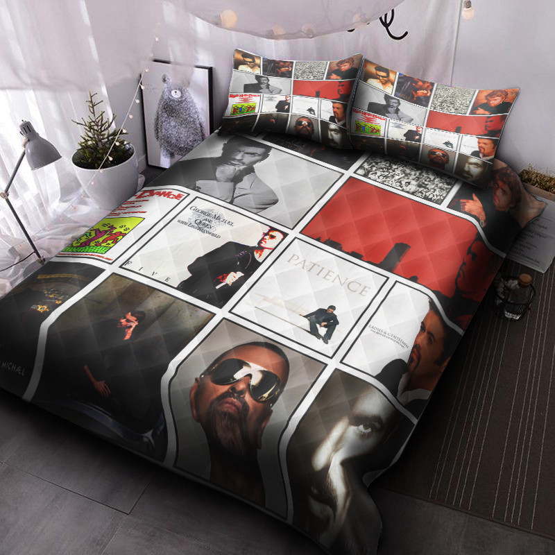 George Michael Bedding Set Decor Gift For Men Women Decor Gift For Men Women G95