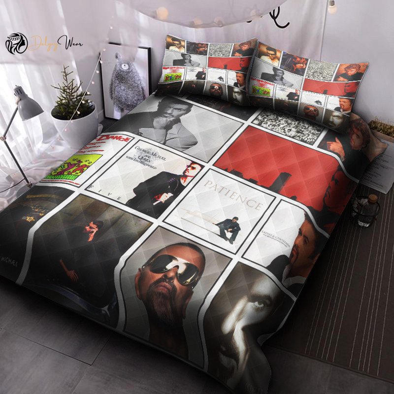 George Michael Bedding Set Decor Gift For Men Women Decor Gift For Men Women G95