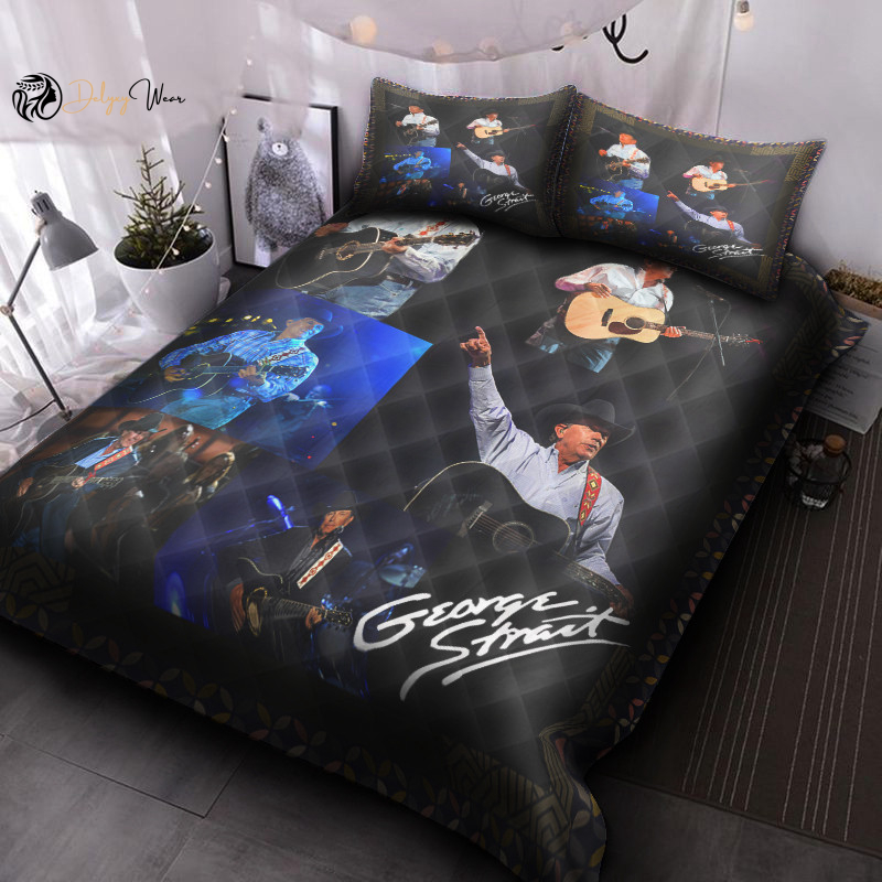 George Strait Bedding Set Decor Gift For Men Women Decor Gift For Men Women G95