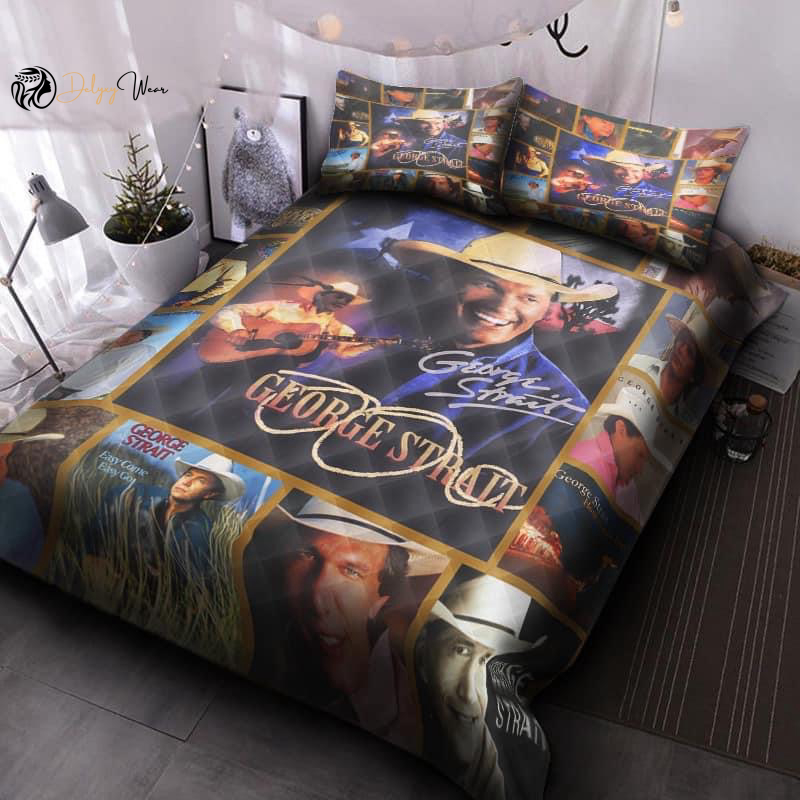 George Strait g1 Quilt Bedding Set Decor Gift For Men Women Decor Gift For Men Women G95