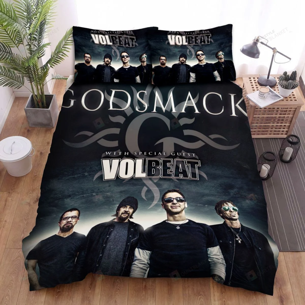 Godsmack 1 Bedding Set Decor Gift For Men Women Decor Gift For Men Women G95