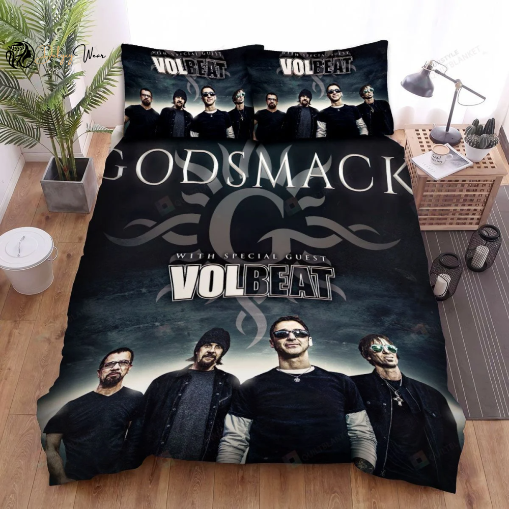 Godsmack 1 Bedding Set Decor Gift For Men Women Decor Gift For Men Women G95
