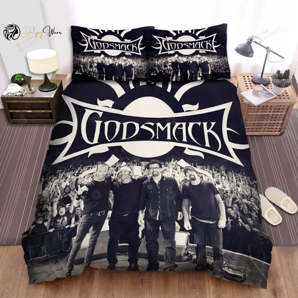 Godsmack Bedding Set Decor Gift For Men Women Decor Gift For Men Women G95
