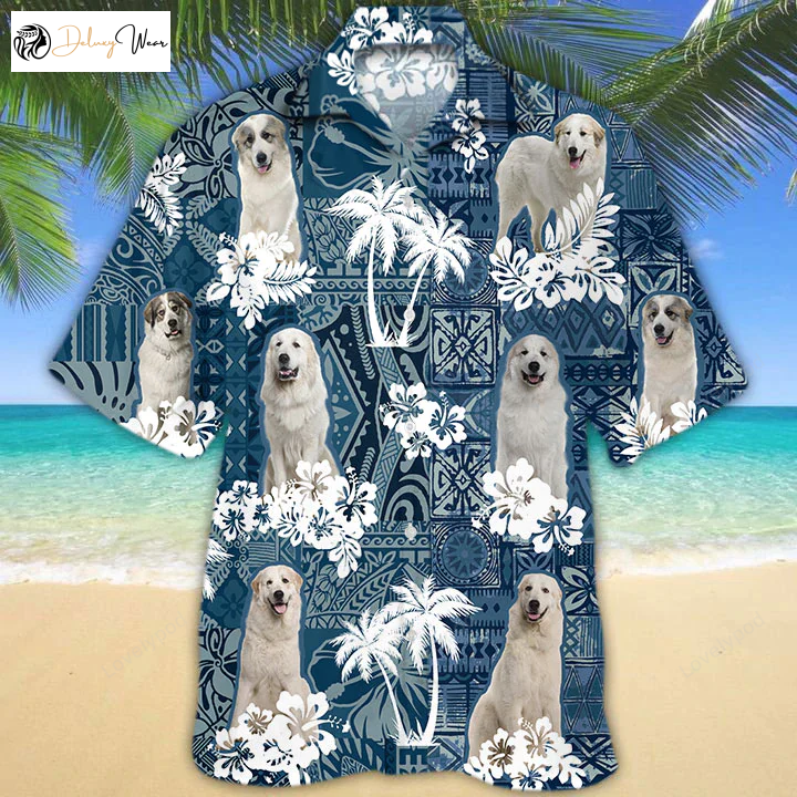 Stylish Great Pyrenees Hawaiian Shirt Gift for Men Women Fans: Perfect Blend of Comfort and Style