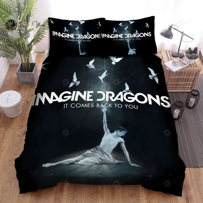Imagine Dragons Bedding Set Decor Gift For Men Women Decor Gift For Men Women G95