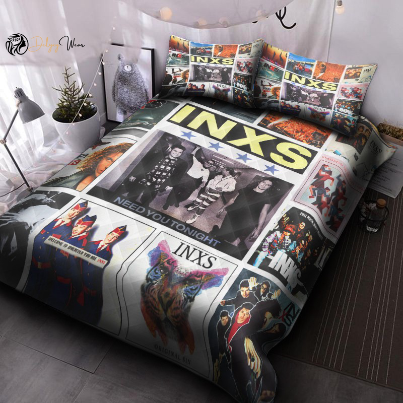 INXS  Quilt Bedding Set Decor Gift For Men Women Decor Gift For Men Women CH
