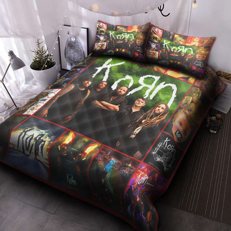 Korn Quilt Bedding Set Decor Gift For Men Women Decor Gift For Men Women G95