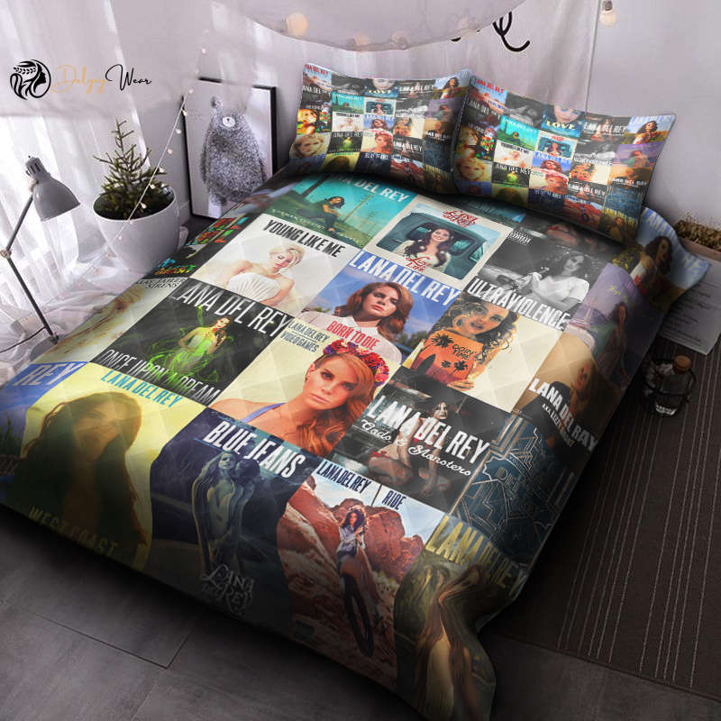 Lana Del Rey Bedding Set Decor Gift For Men Women Decor Gift For Men Women G95