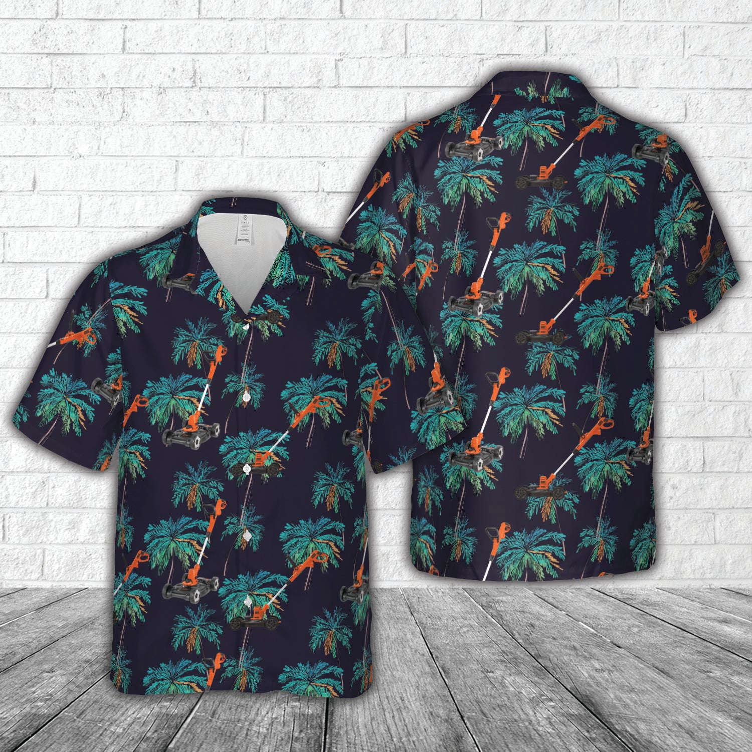 Lawn Mower Black & Decker 3-in-1 Strimmer with Mower Base Hawaiian Shirt Gift for Men Dad Father Gift for Men Dad Father