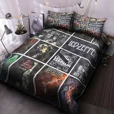 Led Zeppelin 1 Quilt Bedding Set Decor Gift For Men Women Decor Gift For Men Women G95