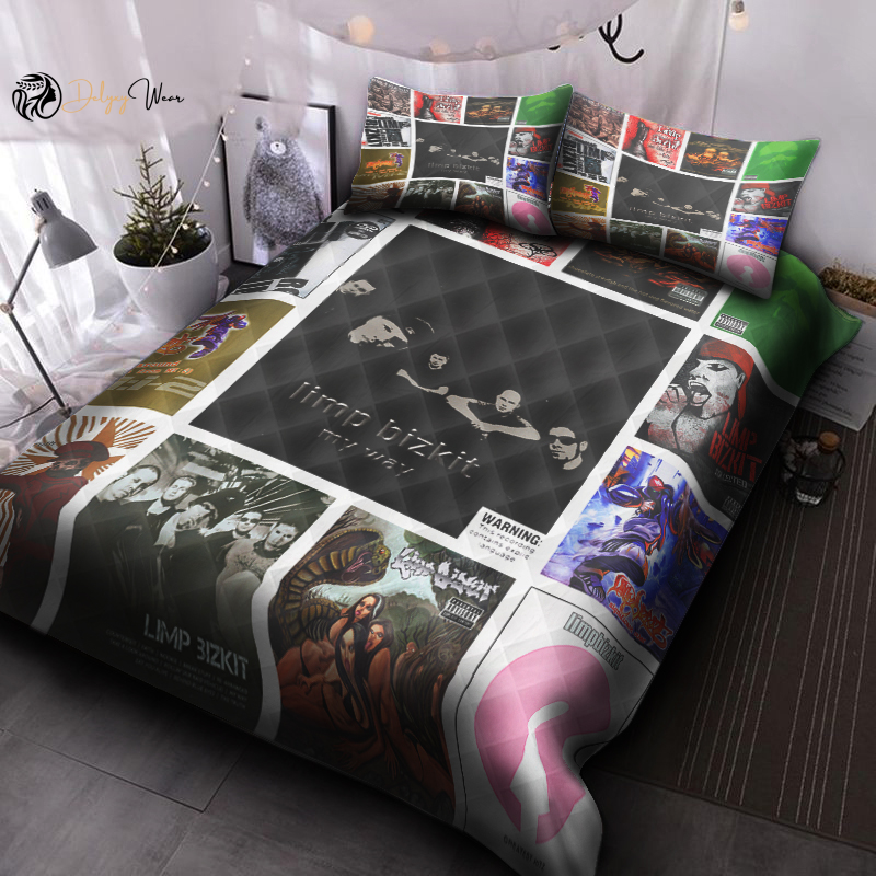 Limp Bizkit 1 Quilt Bedding Set Decor Gift For Men Women Decor Gift For Men Women G95