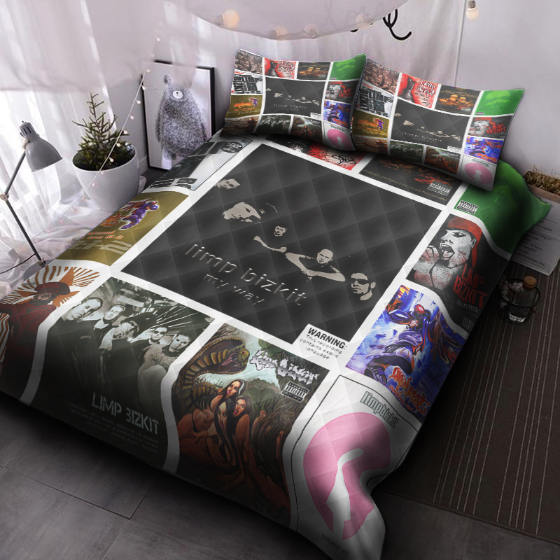 Limp Bizkit 1 Quilt Bedding Set Decor Gift For Men Women Decor Gift For Men Women G95