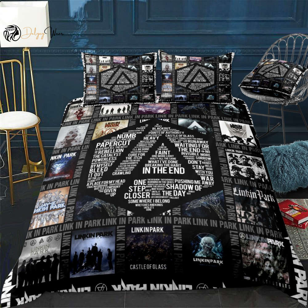 Linkin Park Bedding Set Decor Gift For Men Women Decor Gift For Men Women CH