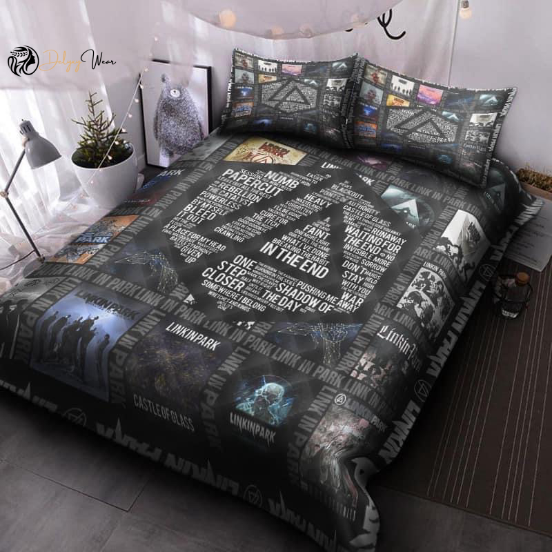 Linkin Park Bedding Set Decor Gift For Men Women Decor Gift For Men Women G95