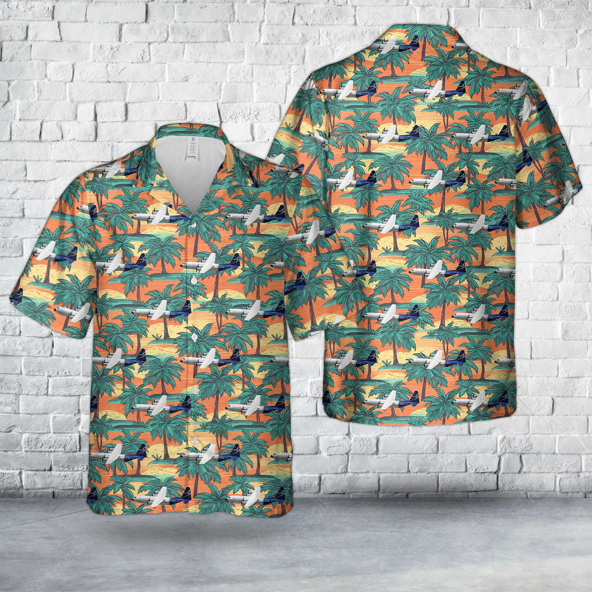 Lockheed Martin LM-100J Hawaiian Shirt Gift for Men Dad Father Gift for Men Dad Father