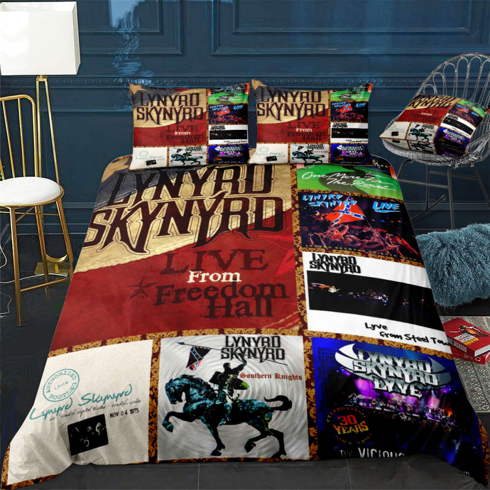 Lynyrd Skynyrd  Bedding Set Decor Gift For Men Women Decor Gift For Men Women G95