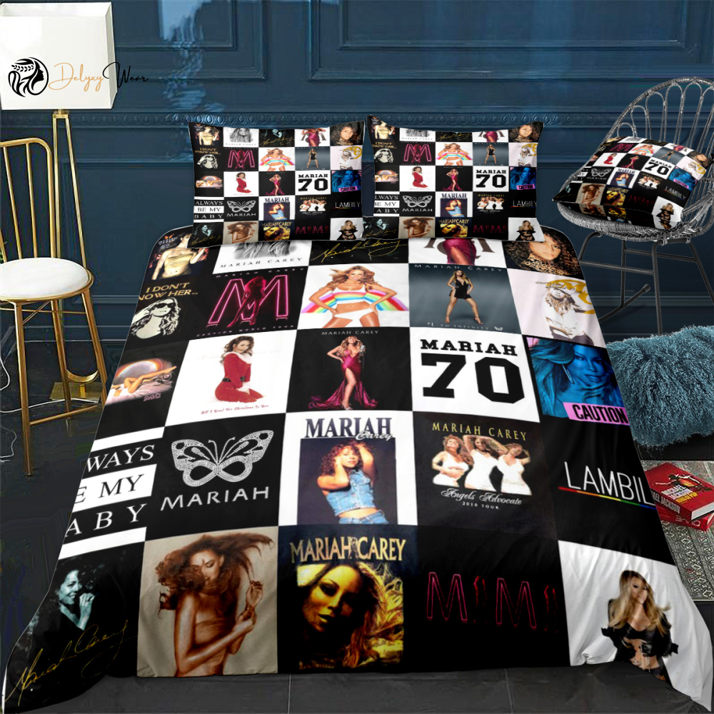Mariah Carey  Bedding Set Decor Gift For Men Women Decor Gift For Men Women G95