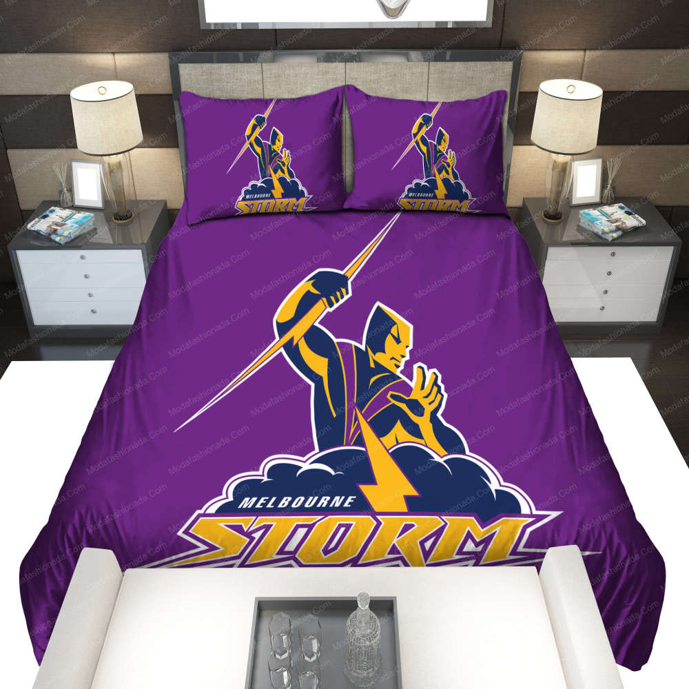 Melbourne Storm Bedding Set Decor Gift For Men Women Decor Gift For Men Women CH