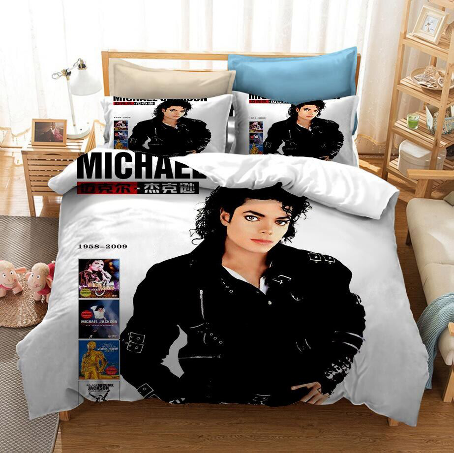 Michael Jackson  Bedding Set Decor Gift For Men Women Decor Gift For Men Women CH