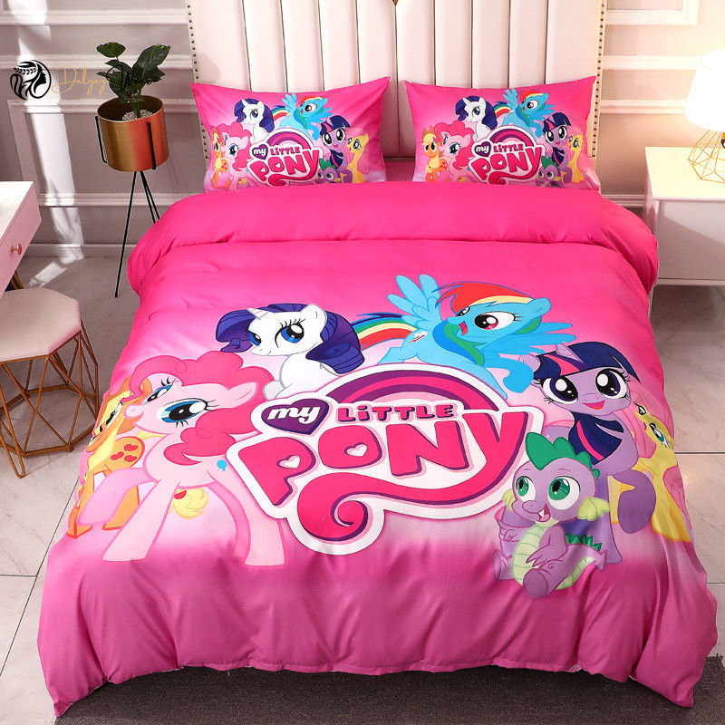 My Little Pony 2 Bedding Set Decor Gift For Men Women Decor Gift For Men Women G95