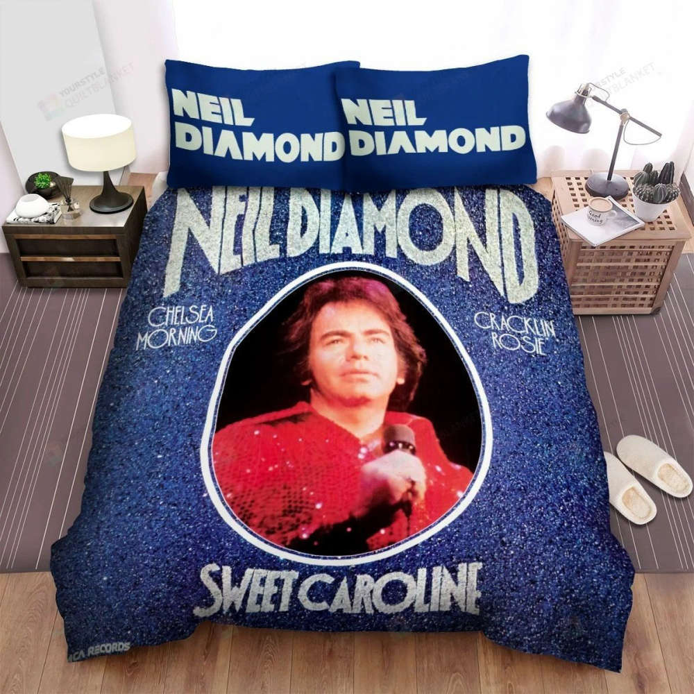 Neil Diamond 1g Bedding Set Decor Gift For Men Women Decor Gift For Men Women G95