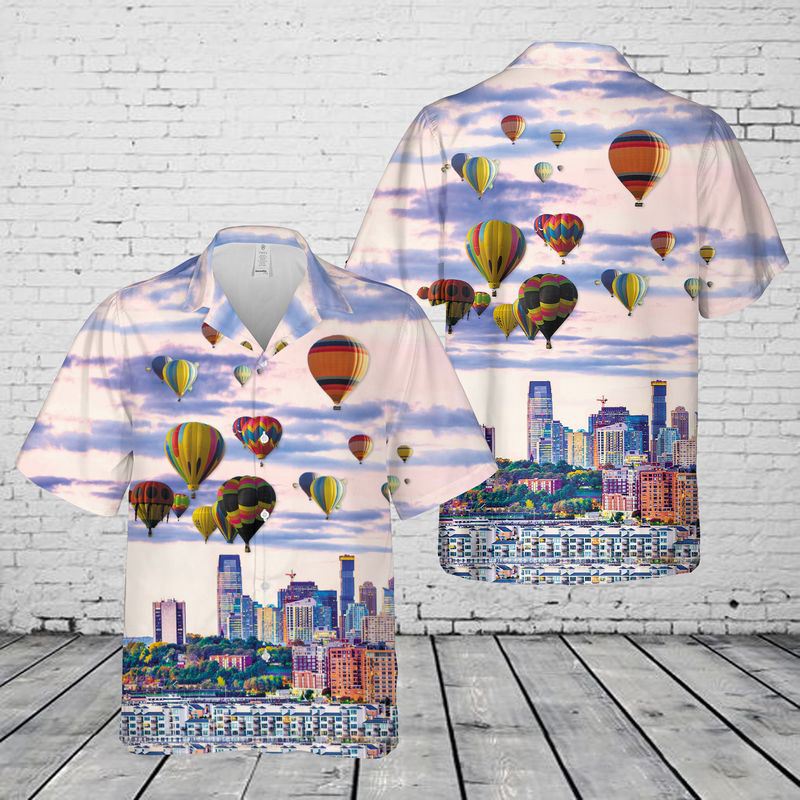 New Jersey Hot Air Balloon Festival Hawaiian Shirt Gift for Men Dad Father Gift for Men Dad Father