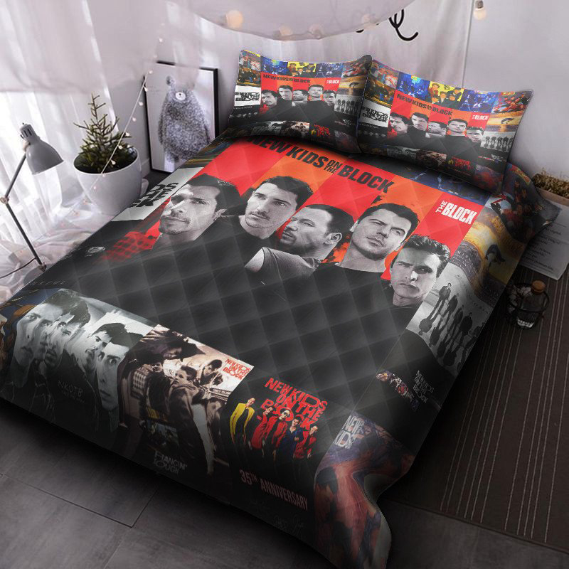 New Kids NKOTB Bedding Set Decor Gift For Men Women Decor Gift For Men Women G95