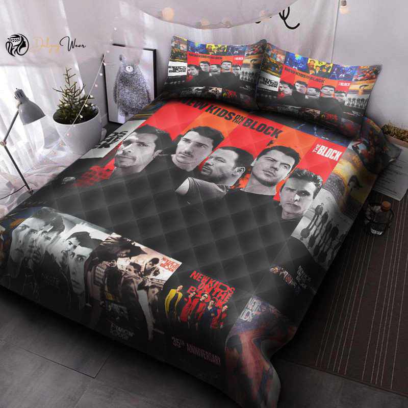 New Kids NKOTB Bedding Set Decor Gift For Men Women Decor Gift For Men Women G95