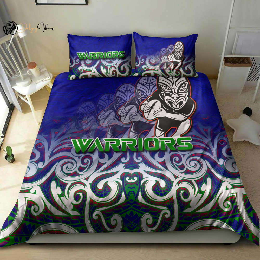 New Zealand Warriors Bedding Set Decor Gift For Men Women Decor Gift For Men Women G95