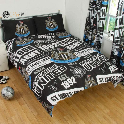 Newcastle United Bedding Set Decor Gift For Men Women Decor Gift For Men Women G95