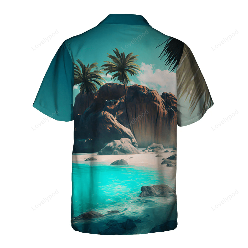 Newfoundland 2 Tropical Hawaiian Shirt – Dog Lover Summer Shirt for Men & Women